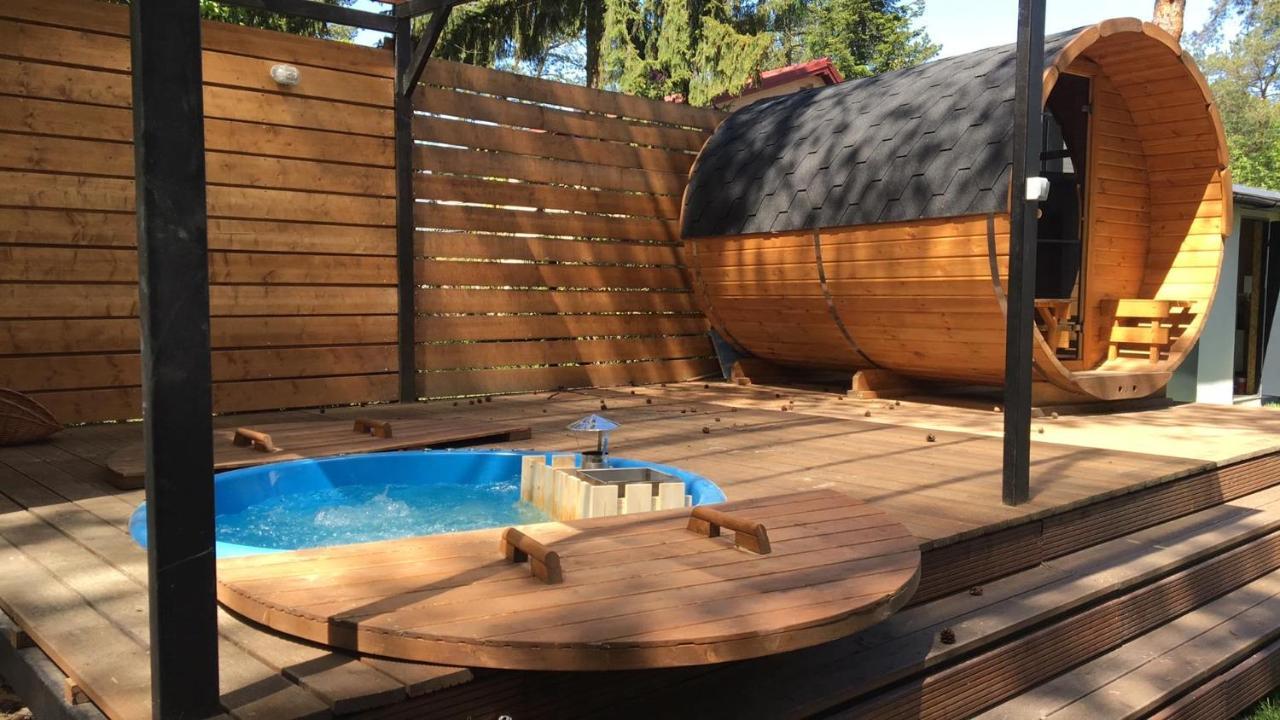Luksusowy Apartament Pod Lasem, Otwock -Shared Garden, Sauna, Wood Hot Tub! Hot Tub Seasonal! Exterior foto